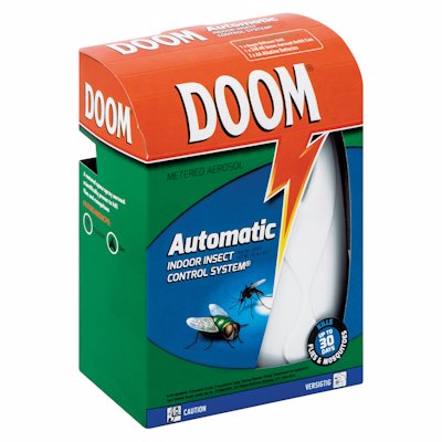 DOOM AUTOMATIC INDOOR INSECT CONTROL SYSTEM 1'S