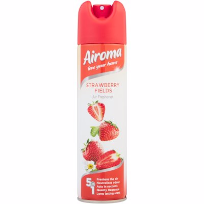 AIROMA 5 IN 1 AIR FRESHENER STRAWBERY FIELD 210ML