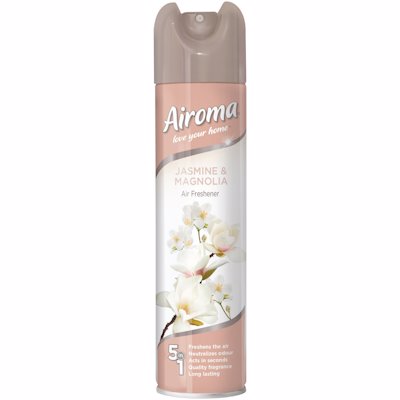 AIROMA 5 IN 1 AIR FRESHNER JASMINE & MAG 210ML