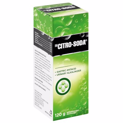 CITRO-SODA EFFERVESCENT REGULAR 120GR