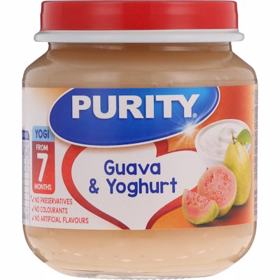 PURITY 2ND FOODS GUAVA & YOGHURT 125ML