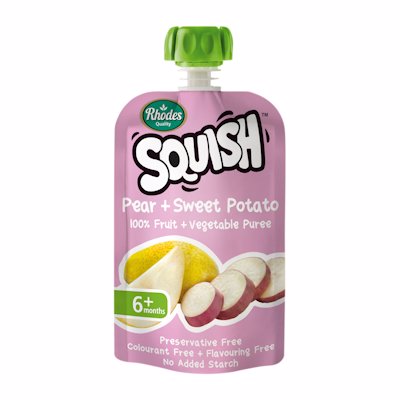 RHODES SQUISH PEAR & SWEET POTATO 110ML