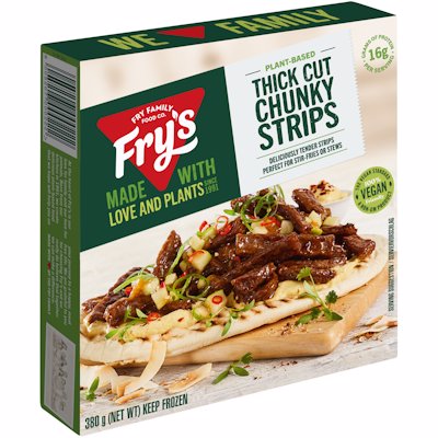 FRY'S CHUNKY STRIPS BEEF 380GR