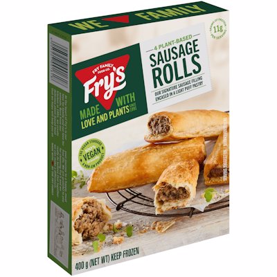 FRY'S PLANT-BASED SAUSAGE ROLLS VEGAN 400GR