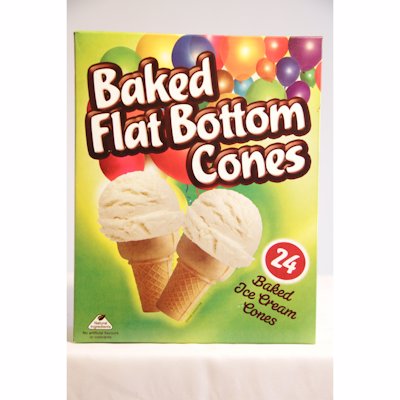 HONEYFIELDS CONES FLAT BOTTOM 24'S