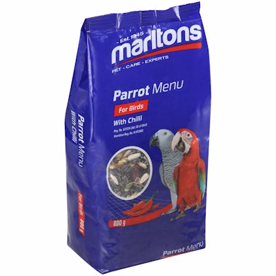 MARLTONS DIET PARROT FOOD 800GR