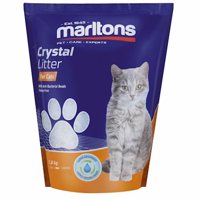 MARLTONS CAT LITTER CRYSTAL 1.8KG