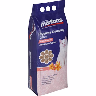 MARLTONS LITTER EXOTIC FLOWER 4KG