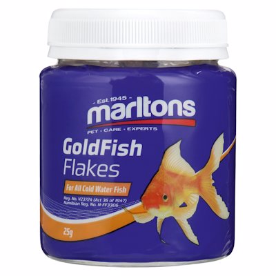 MARLTONS GOLD FISH FLAKES 25G