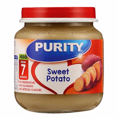 PURITY 2ND FOODS SWEET POTATO 125ML