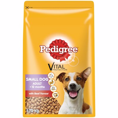 PEDIGREE CORE SML BF/VG/R 1.75K