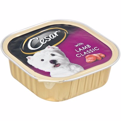 CESAR D/FOOD LAMB CLASSIC 100GR