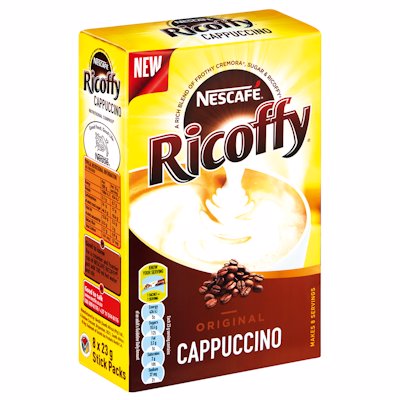 NESCAFE RICOFFY CAPPUCCINO ORGINAL 8'S