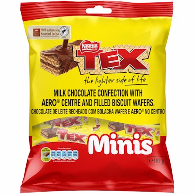 NESTLE TEX MINIS BAG 182GR