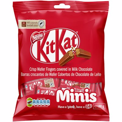 NESTLE KIT KAT MINIS BAG 180GR