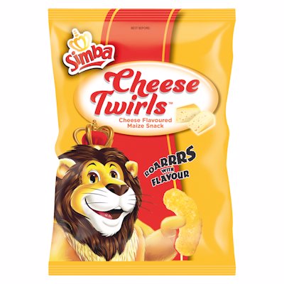 SIMBA SNACK CHEESE TWIRLS 110G