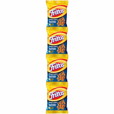 FRITOS CORN CHIPS SWEET CHILLI STRIP 4'S