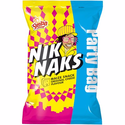 SIMBA NIKNAKS ORIGINAL CHEESE FLAVOUR 200G