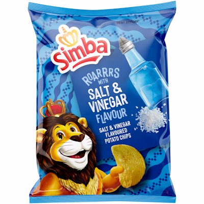 SIMBA SALT & VINEGAR FLAVOUR 120GR