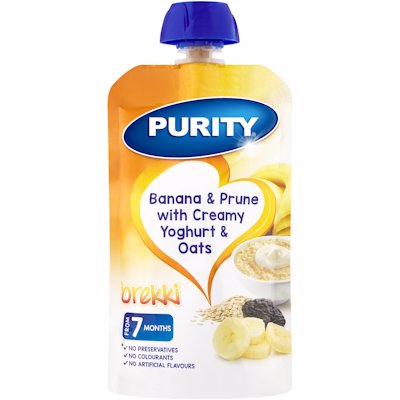 PUR PUREE BAN PRN YOG&OAT 110ML