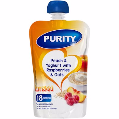 PUR PUREE PCH YOG RAS&OAT 110ML