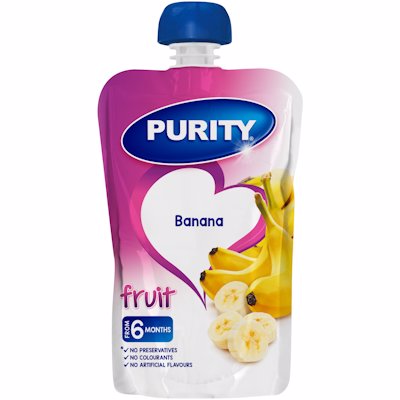 PUR PUREE POUCH BANANA 110ML