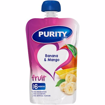 PUR PUREE BAN&MANGO 110ML