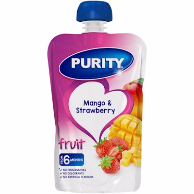 PUR PUREE MANGO&STRAWB 110ML