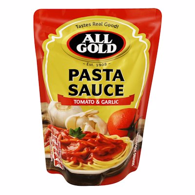 ALL GOLD TOMATO & GARLIC PASTA SAUCE 405GR