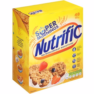 ALPEN NUTRIFIC WHOLE WHEAT BISCUITS 900GR