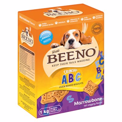 BEENO MARROWBONE DOG BISCUITS MEDIUM 1KG