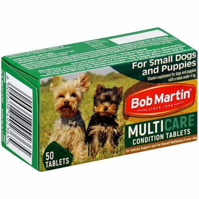 BOB MARTIN MULTICARE CONDITION TABLETS DOGS 50'S