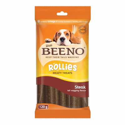 BEENO ROLLIES STEAK FLAVOUR 120GR