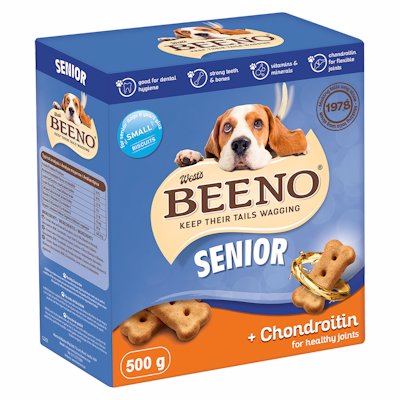 BEENO CHONDROITIN SENIOR DOG BISCUITS 500GR