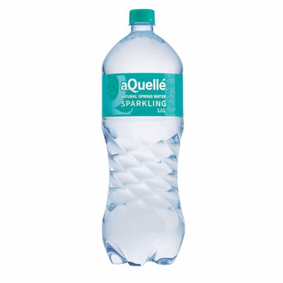 AQUELLE NATURAL SPARKLING SPRING WATER 1.5LT