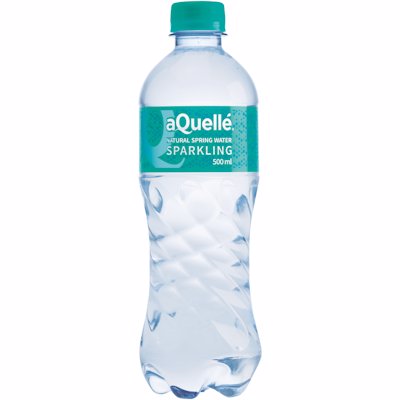 AQUELLE NATURAL SPARKLING SPRING WATER 500ML