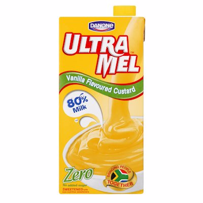 ULTRAMEL VANILLA FLAVOURED CUSTARD ZERO 1L