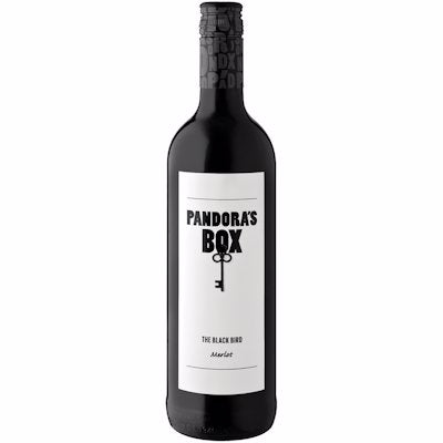 PANDORA'S BOX BLACK BIRD MERLOT 750ML