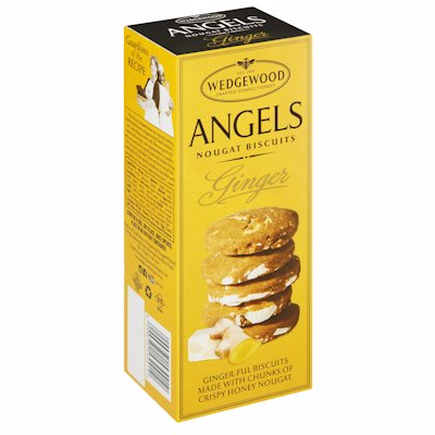 ANGELS BISCUITS GINGER 150GR