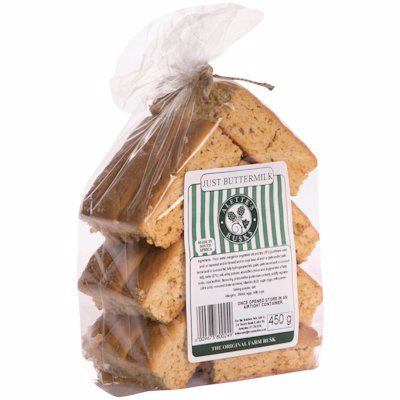 ALETTES JUST BUTTERMILK RUSKS 450GR