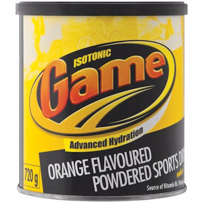 GAME ISOTON POWDER ORANGE 720GR