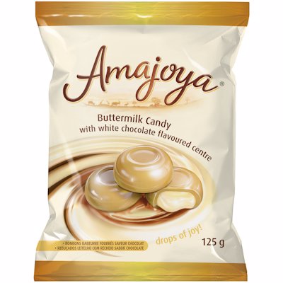 AMAJOYA BUTTER MILK WHITE CHOC 125GR