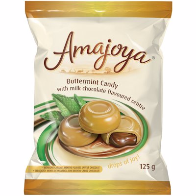 AMAJOYA BUTTER MILK MINT CHOC 125GR