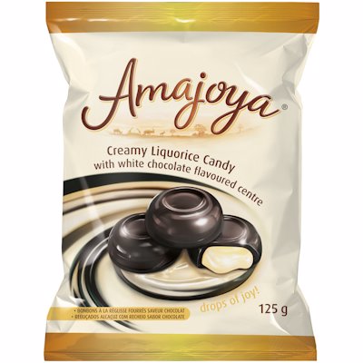 AMAJ LIQUORICE CHOCOLATE 125GR