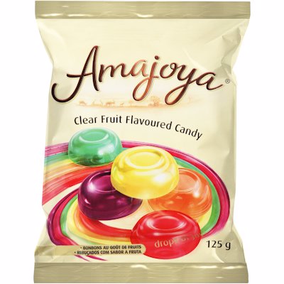 AMAJOYA CLEAR FRUIT CANDY 125GR