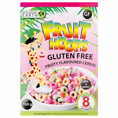 WHOLESOME EARTH FROOT HOOPS 350GR