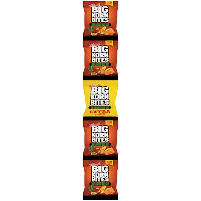 WILLARDS BIG KORN BITES BBQ FLAVOUR STRIP 5'S