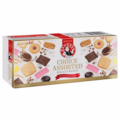 BAKERS CHOICE ASSORTED BISCUITS 200GR