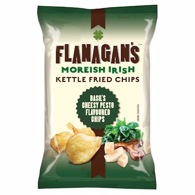 FLANAGAN'S CHEESY PESTO FLAVOUR 125GR