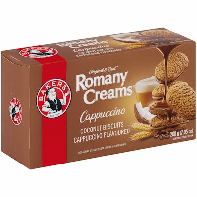 BAKERS ROMANY CREAMS CAPPUCCINO 200GR